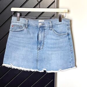 Hudson denim mini skirt. Size 27. Excellent condition!